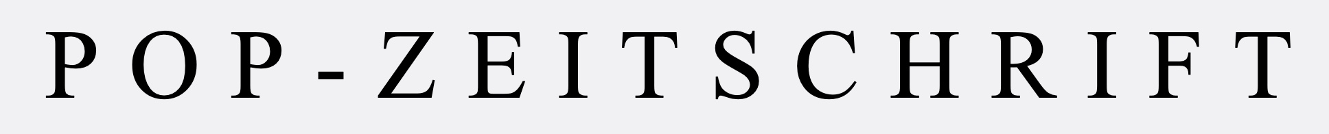 Pop-Zeitschrift